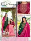 Nandini By Blue Hills Rayon Anarkali Gown With Dupatta Wholesale Online
